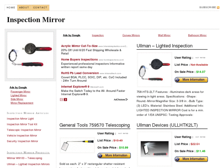 www.inspectionmirrorinfo.com