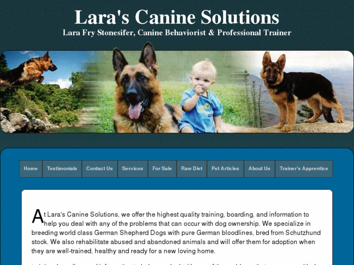 www.larascaninesolutions.com