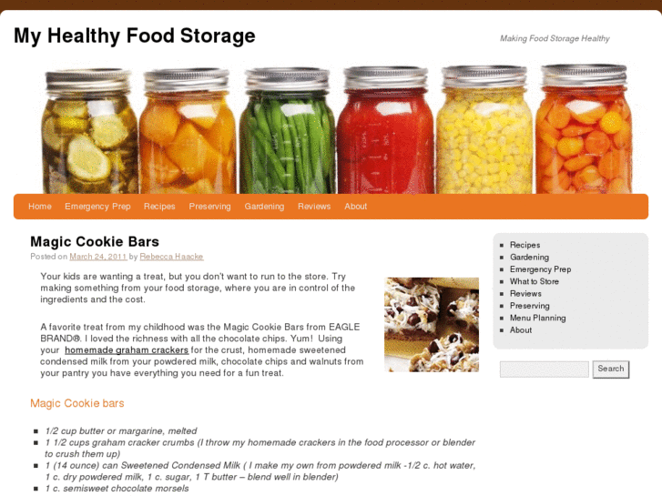 www.myhealthyfoodstorage.com