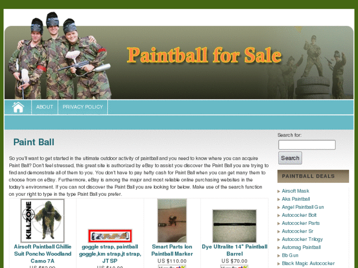 www.paintballforsale.com