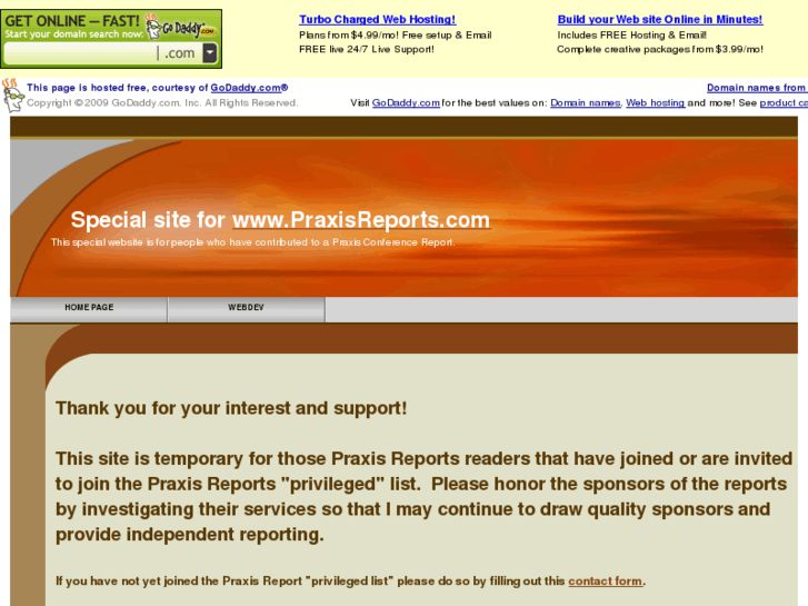 www.praxisreports.biz