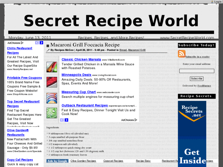 www.secretrecipeworld.com