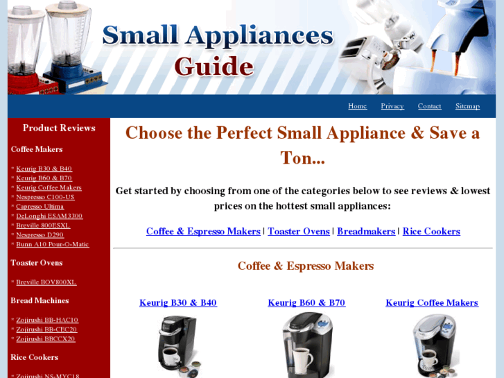 www.smallapplianceguide.com