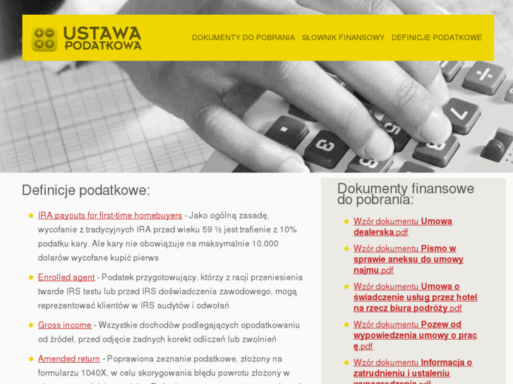 www.ustawa-podatkowa.pl