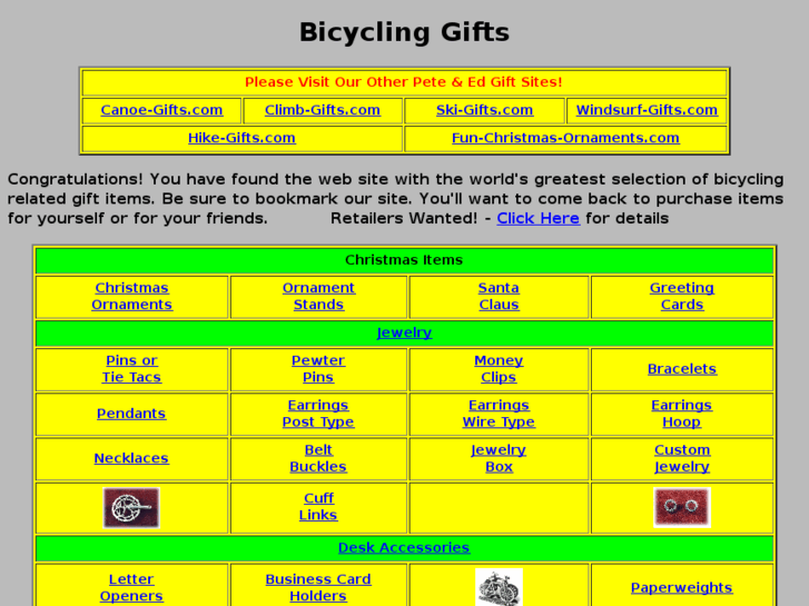 www.bicycle-gifts.com