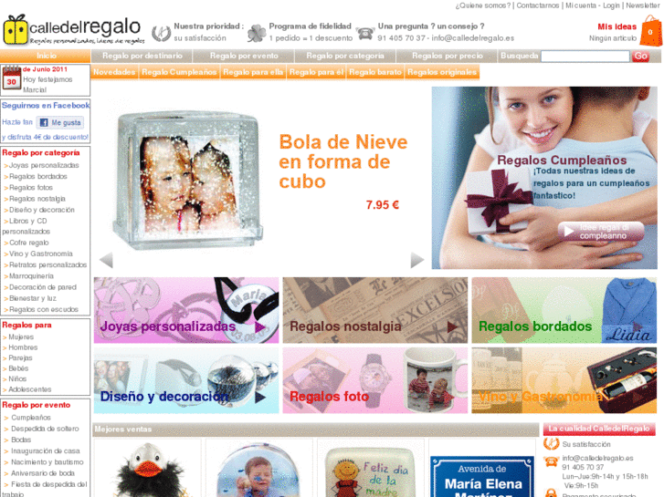 www.calledelregalo.com