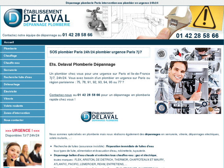 www.delaval-plomberie-depannage.com