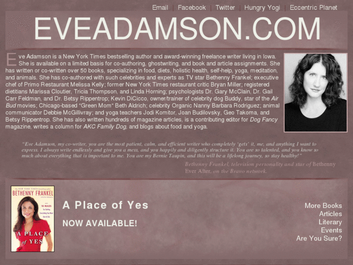 www.eveadamson.com