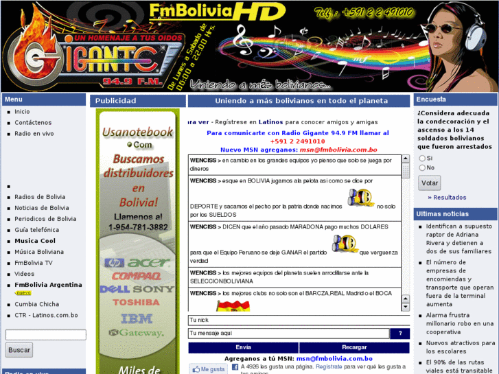 www.fmbolivia.net