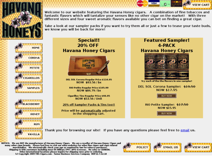 www.havanahoneycigar.com