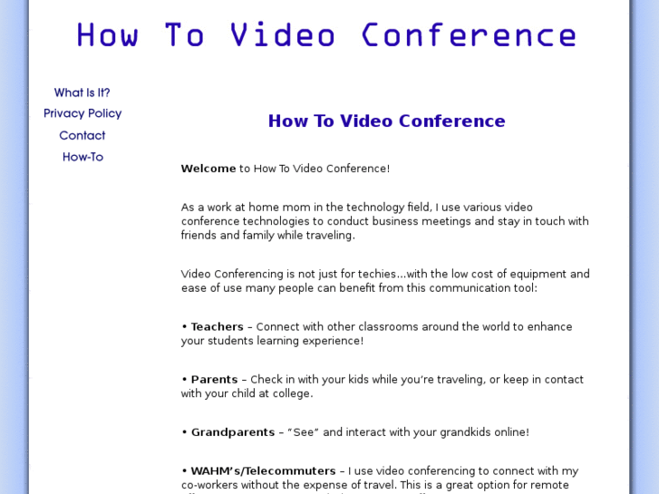 www.how-to-video-conference.com