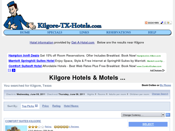 www.kilgore-tx-hotels.com