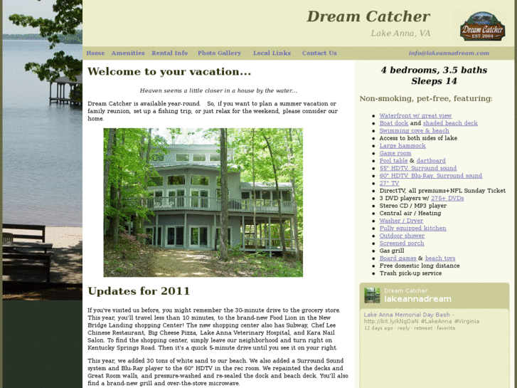 www.lakeannadream.com