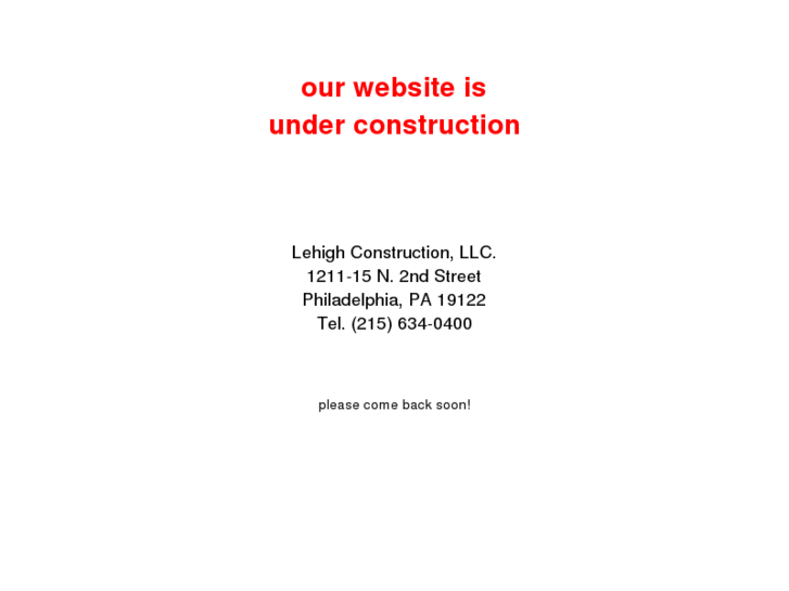 www.lehighconstructionllc.com