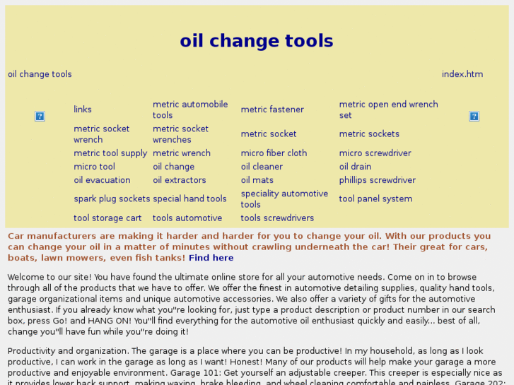 www.oil-change-tools.com