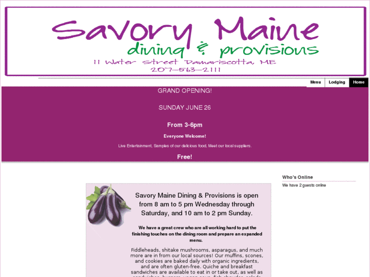 www.savorymainedining.com