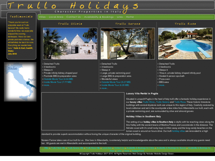 www.trulliholidays.com