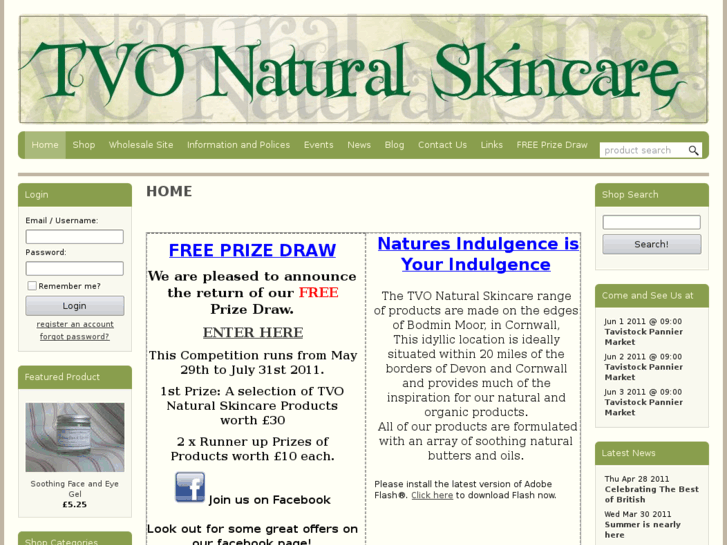 www.tvonaturalskincare.com