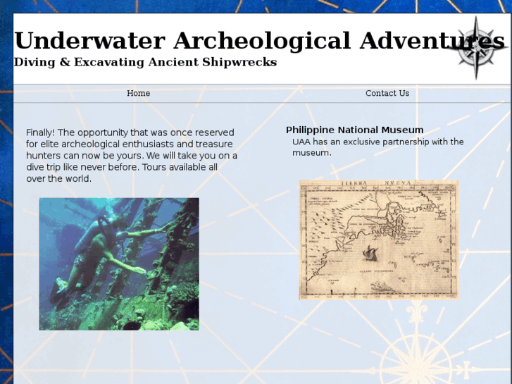 www.underwaterarchaeologicaladventures.com