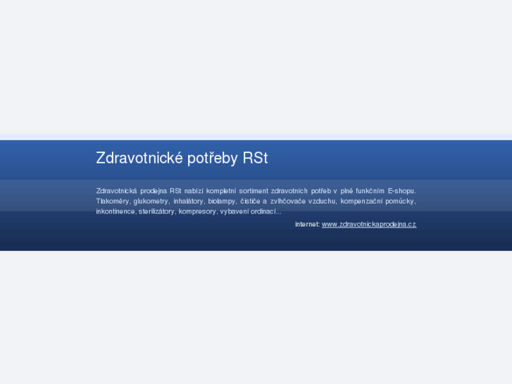 www.zdravotni-potreby.biz