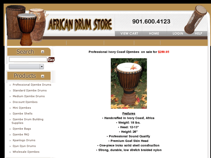 www.africandrumstore.com