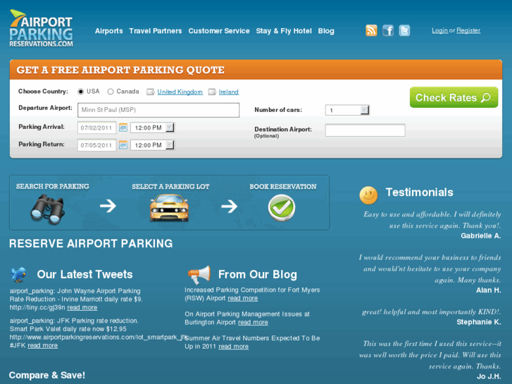 www.airportparkingreservations.org