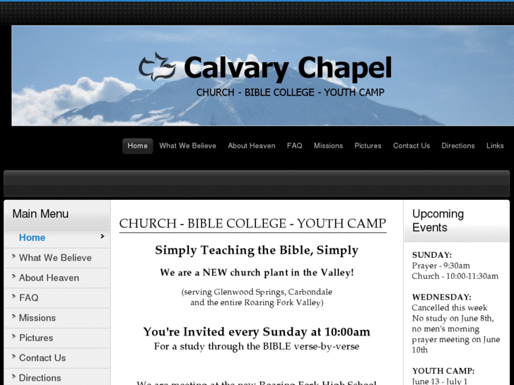 www.calvarychapelglenwoodsprings.com