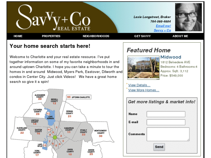 www.charlottesavvyhomes.com