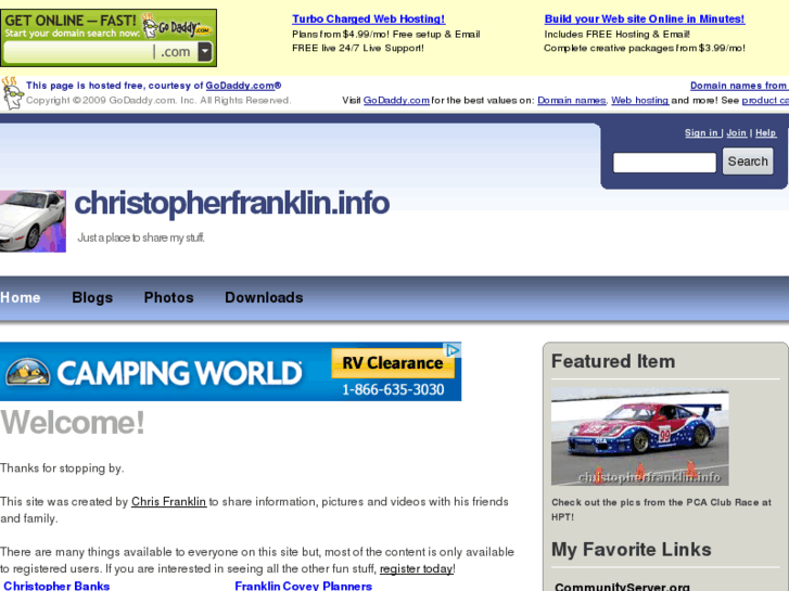 www.christopherfranklin.info