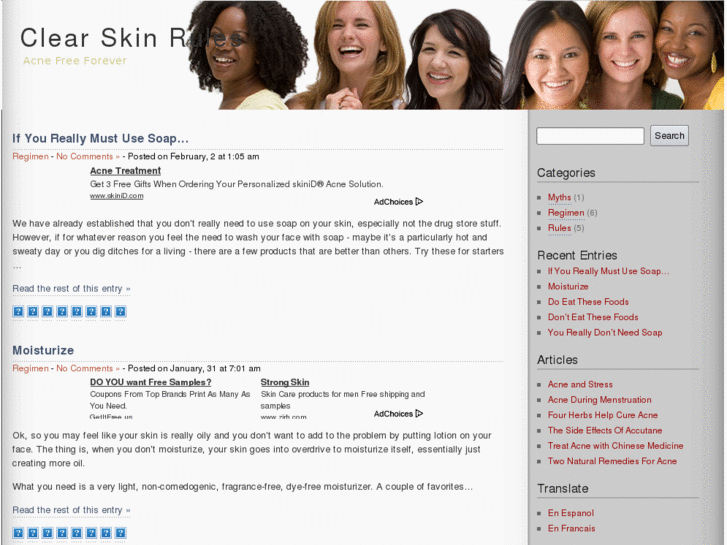 www.clearskinrules.com