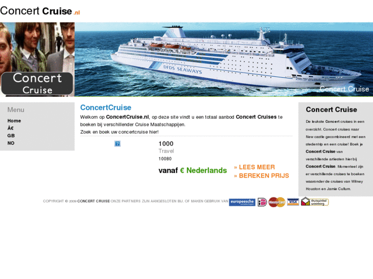 www.concertcruise.nl