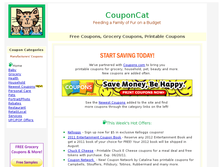 www.couponcat.net