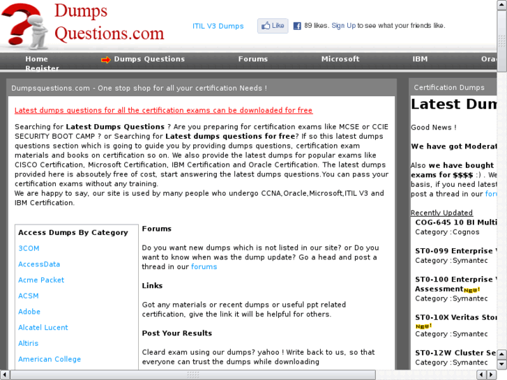 www.dumpsquestions.org