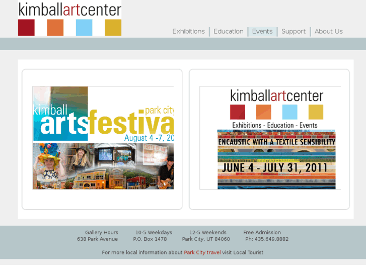 www.kimballartcenter.org