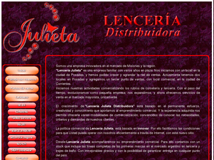www.lenceriajulieta.com