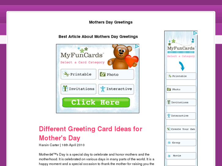 www.mothersdaygreetings.org