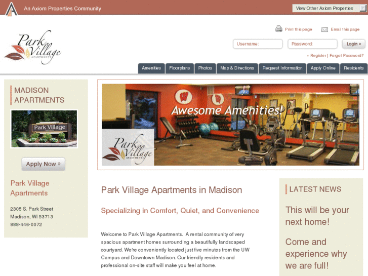 www.parkvillage-wiapts.com