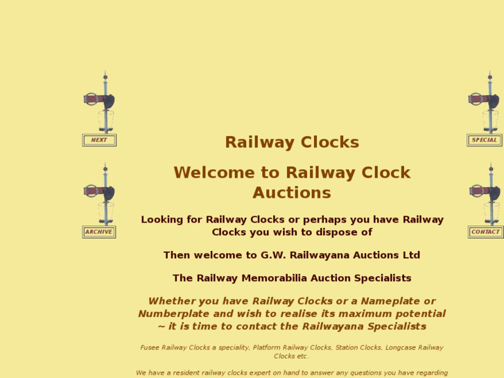 www.railway-clock-auctions.co.uk