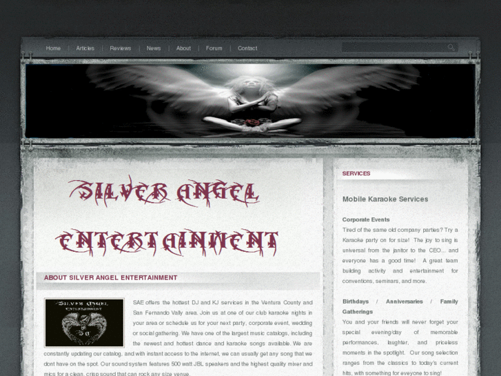 www.silverangelentertainment.com