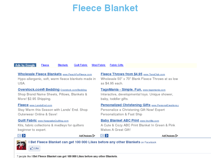 www.thefleeceblanket.com