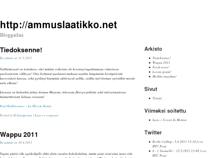 www.ammuslaatikko.net