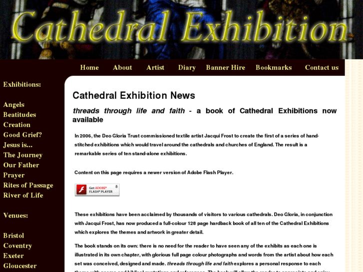 www.cathedralexhibition.org.uk