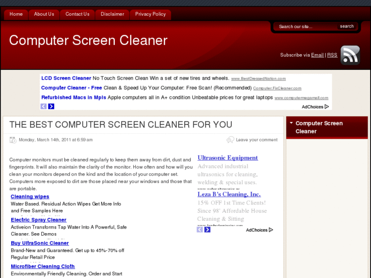 www.computerscreencleaner.net