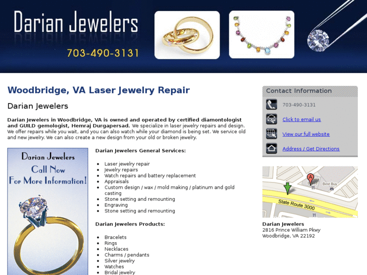 www.darianjewelers-va.com