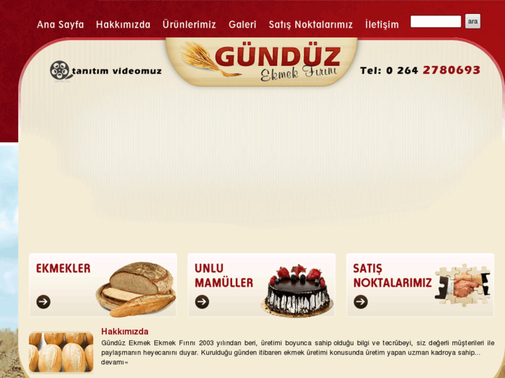 www.gunduzekmek.com