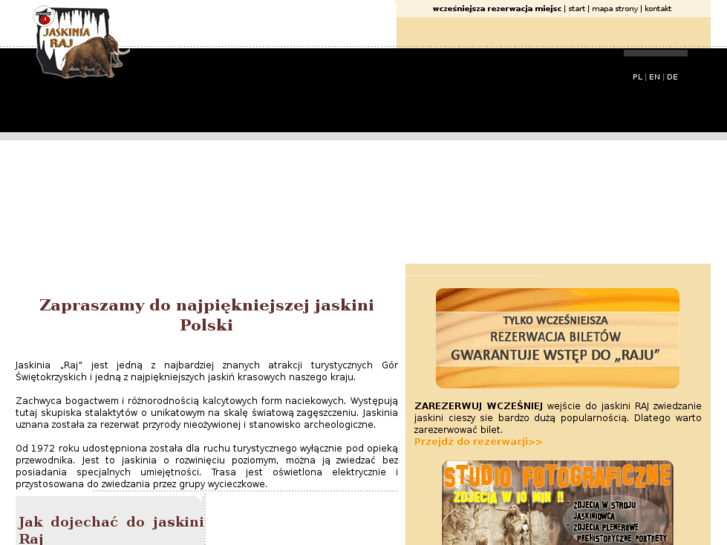 www.jaskiniaraj.pl