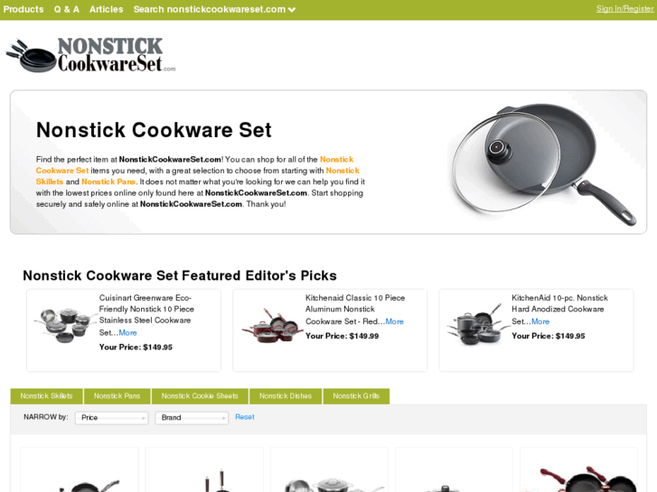 www.nonstickcookwareset.com