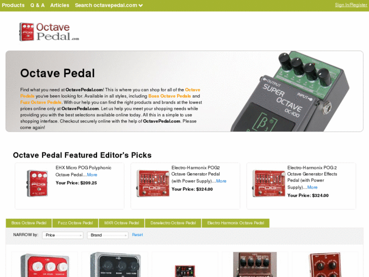 www.octavepedal.com