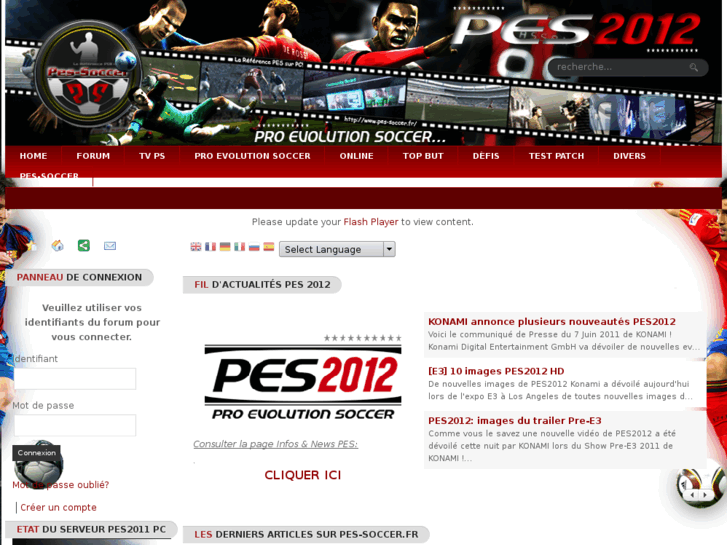 www.pes-soccer.fr