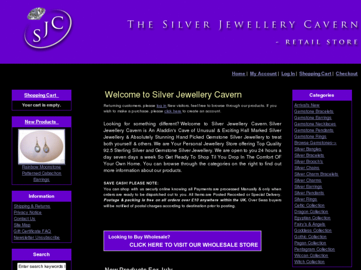 www.silverjewellerycavern.com